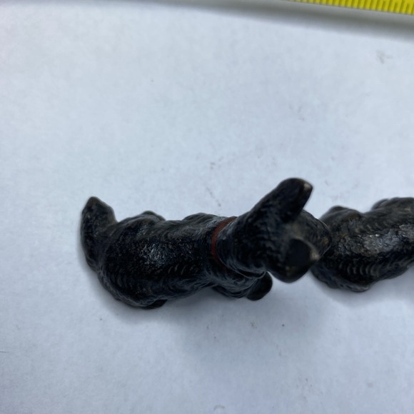 Vintage Hubley? Scottie Dog Lot Of 3 Paperweight Figurines Scottish Terrier - Picture 7 of 12